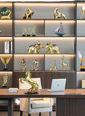 【12件套】客厅高档摆件桌面酒柜装饰品卧室布置ins玄关收纳房间