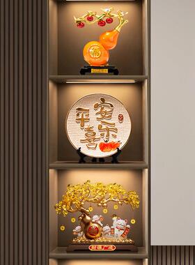 现代酒柜装饰品摆件轻奢高档客厅家居餐柜电视柜工艺礼品摆饰2025