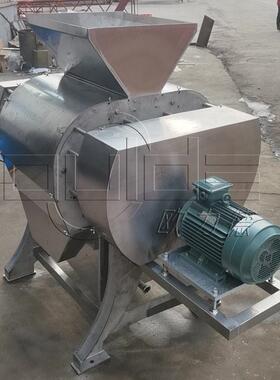 产量黄柚切半榨汁机连续挤压出汁1-20t/h规模化柚子加工设备