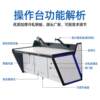 Multimedia monitoring station command center video operation console steel security monitoring network dispatching center console