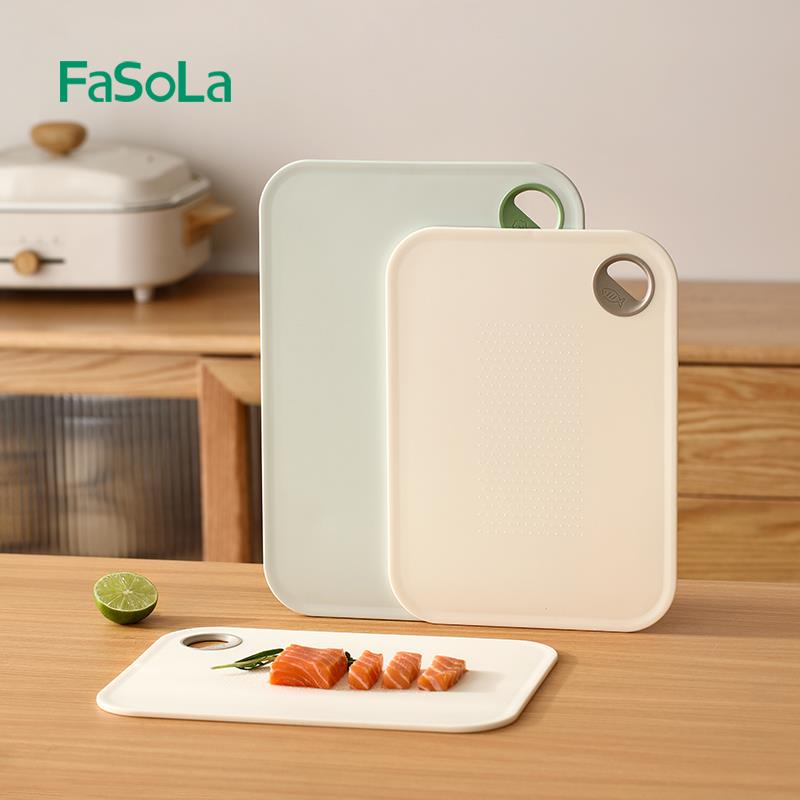 日本菜板防霉抗菌家用食品级切菜板切水果辅食双面案板熟食砧板 - 图2
