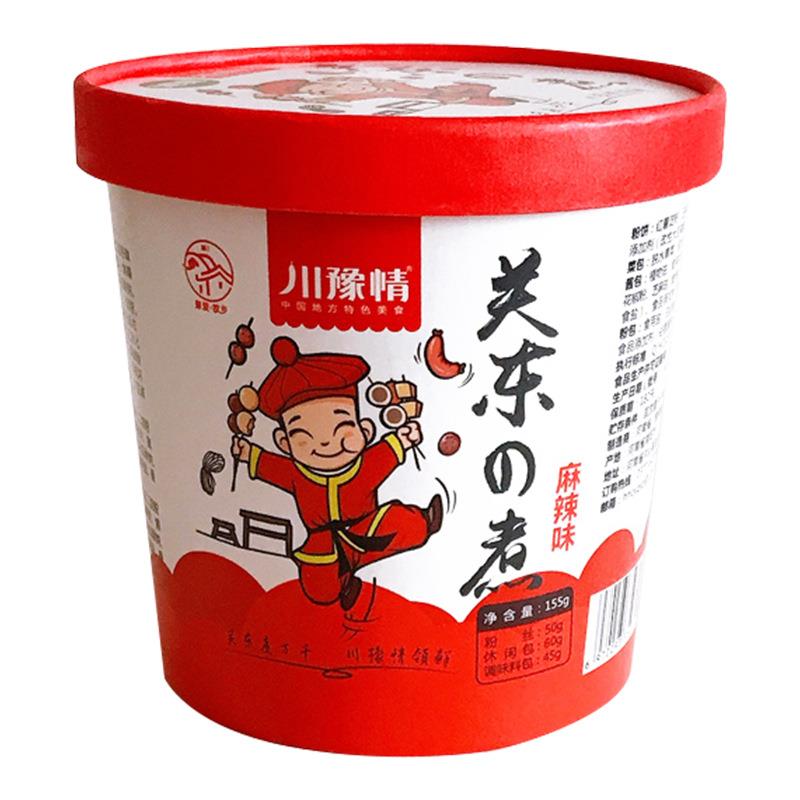 川豫情清真桶装关东煮速食155克 即食丸子方便粉丝懒人麻辣烫火锅