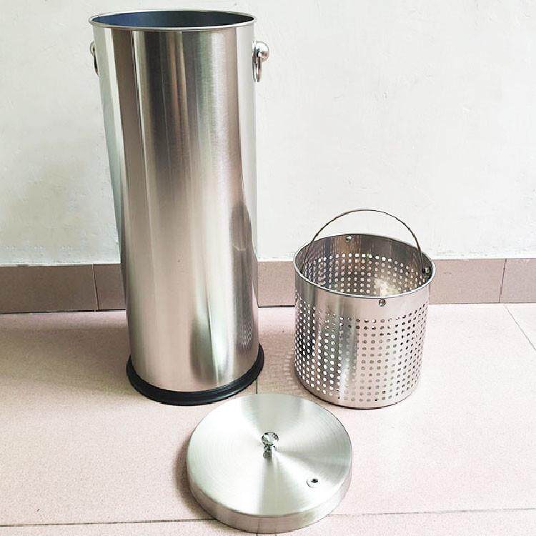 不锈钢茶水桶茶渣桶功夫茶具配件茶台废水垃圾筒茶水分离过滤桶筒,淘宝优惠券,粉丝福利购,淘宝优惠卷