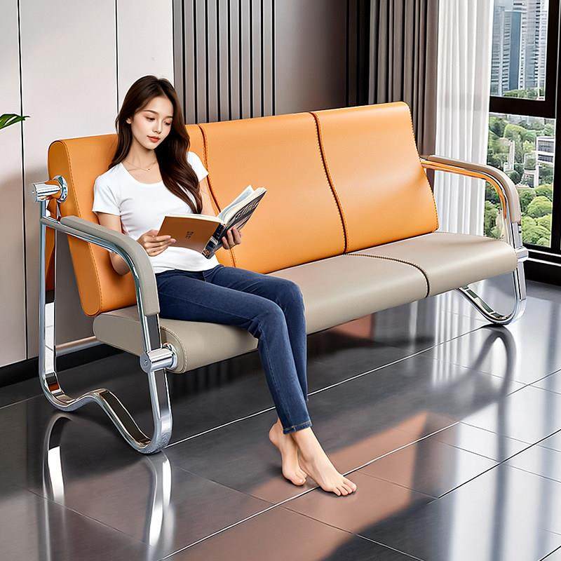 简约办公沙发茶几组合商务接待室会客洽谈区休闲办公室沙发三人位,淘宝优惠券,粉丝福利购,淘宝优惠卷