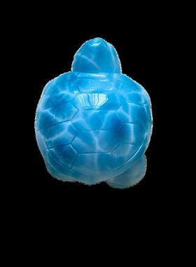 海纹石小乌龟吊坠拉利玛龙龟项坠锁骨链坠挂件规格42.3*35.5*19.7