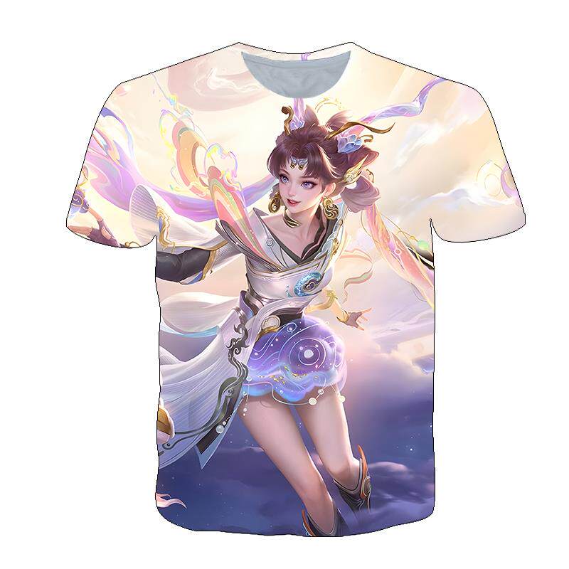 王者荣耀衣服韩信弑枪猎影T恤王者荣耀衣服男女装短袖春夏中学生青少年新体恤