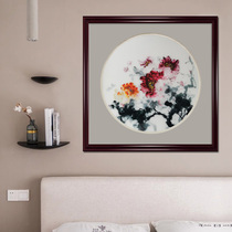 Embroidery handmade < Han Palace Fragrant Thick > Su embroidered silk to four silk home Residence Decoration Hanging Painting Collection Gifts