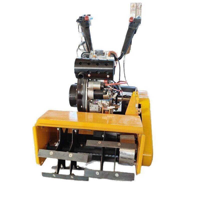 Small and lightweight gasoline micro-tiller, four-wheel drive weeding rotary tiller, multi-functional all-in-one machine, new export model for foreign trade