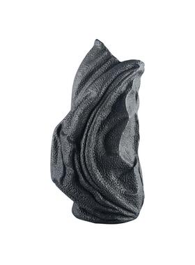 极简几何异性磨砂树脂花瓶摆件创意客厅样板房桌面花器装饰摆设