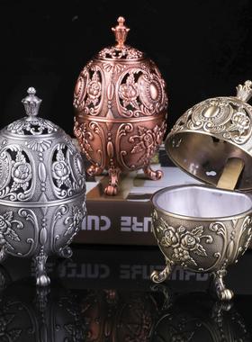 金属工艺品创意个性熏香炉摆件阿拉伯宗教家用室内家居装饰