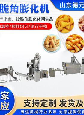 油炸食品膨化机 妙脆角膨化机 花椒锅巴膨化机 食品生产线 膨化机