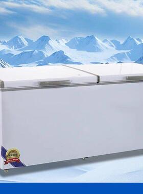 冰柜商用冷藏冷冻速冻冰箱便利店雪柜大容量保鲜卧式雪糕柜展示柜