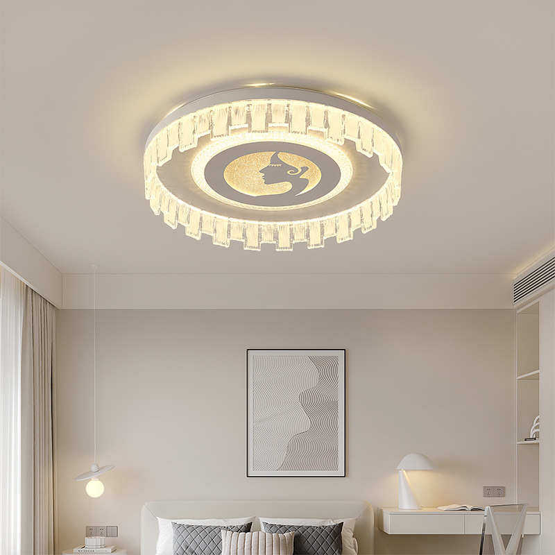 吸顶灯LED简约现代北欧主卧室灯饰圆形书房房间新款爆款过道灯具,淘宝优惠券,粉丝福利购,淘宝优惠卷