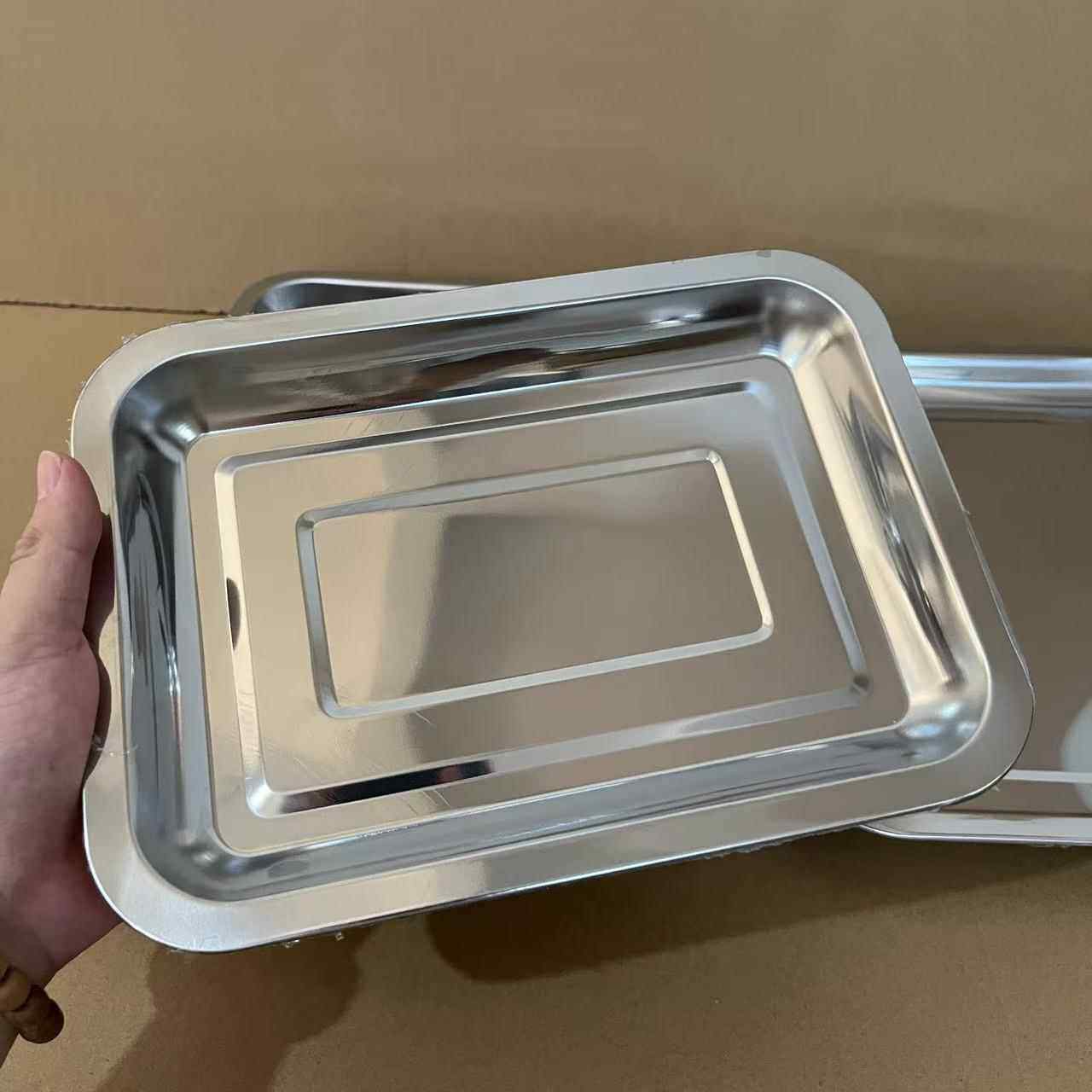 不锈钢方盘加厚商用蒸饭盘摆摊烧烤盘深盘餐用托盘餐盘凉皮盘菜盘,淘宝优惠券,粉丝福利购,淘宝优惠卷