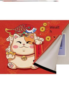 魔术贴电表箱装饰画客厅新款遮挡挂画布创意弱电箱电闸开关盒壁画
