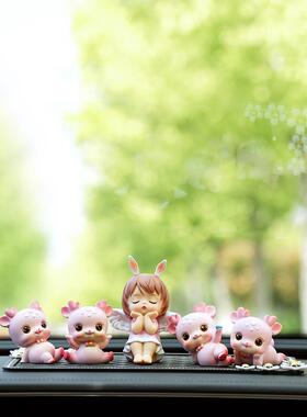 汽车摆件0鹿车摆件一路平安控新款车内饰品摆10276636载件车上225