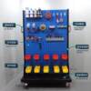 Hardware tool rack square hole mobile hanging plate rack workshop material rack hole plate storage screw box shelf storage