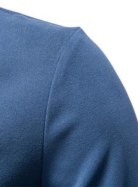 R 36496 Men's Stand Collar Zip-Up Sweatshirt 立领卫衣