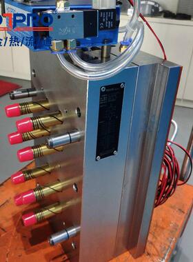 诺金塑胶模配件模具设计1出8针阀式热半模热流道热嘴热流道系统