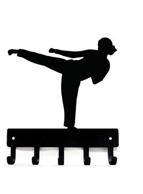 铁艺铁制工艺品金属制钥匙架空手道女子6 英寸宽9 英寸宽eBay爆款