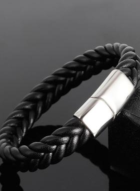 欧美风不锈钢男士男士手链手链