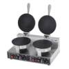 Double-head egg roll machine commercial electric baking pan ice cream crust shrimp crackers crispy machine boiler electric heating ice cream crust stall