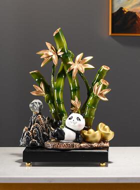 中式瓷富贵竹盆栽摆富贵竹中件高客厅办公室节节升富贵盆乔迁新陶