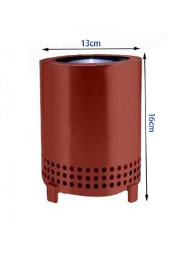 跨境独立站新款烤火炉铁艺暖手炉家庭户外露营便携小火炉