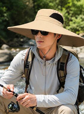 太阳帽渔夫旅游遮阳骑行登山帽子