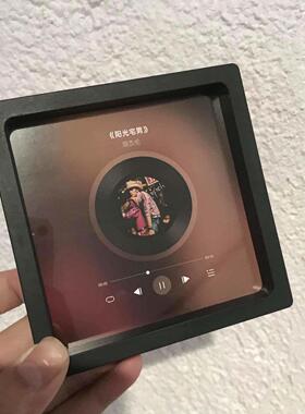 磁吸壁画音箱diy材料包手工自制冰箱贴会唱歌的中古相框创意磁贴