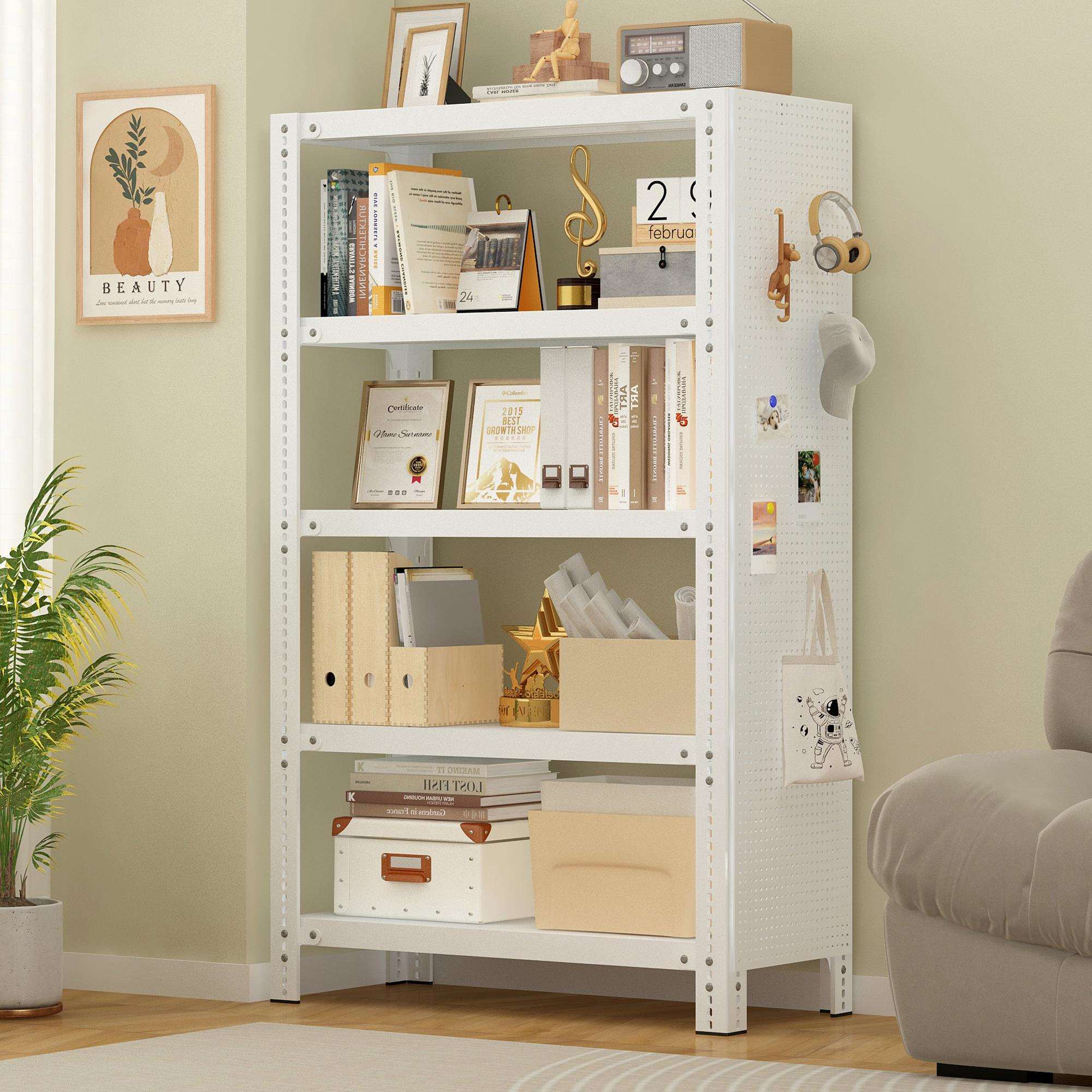 A frame 6T hole board shelf storage multi-layer floor bookshelf 111 storage super delivery city rack warehouse warehouse balcony express