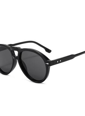 Unisex Oversized Square Frame Sunglasses Trendy Vintage Hip