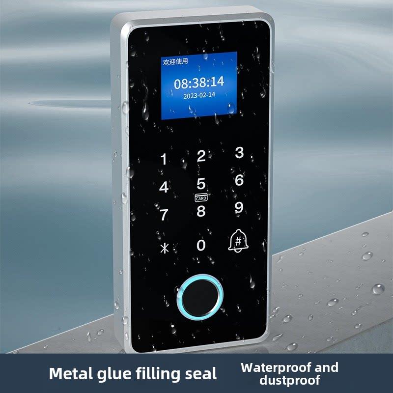 An Chengtai waterproof fingerprint access control system all-in-one attendance password swipe card magnetic electronic electronic control electromagnetic lock