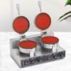 Double-head waffle oven, commercial waffle maker, heart-shaped electric heating pancake machine, commercial waffle maker, electromechanical pancake stall manufacturer