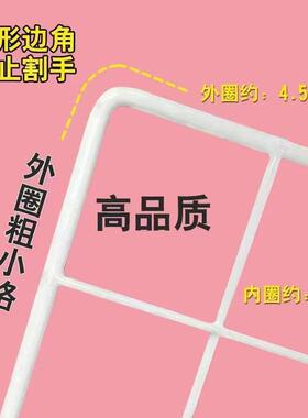 网片网格铁网货白色超市展示架网架铁丝网格子挂墙置物架幼儿园墙