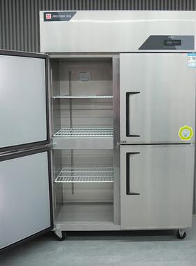 金松四门冰箱铜管商用不锈钢大容量立式冷柜冷藏冷冻双温四门冰箱