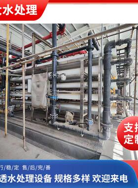 反渗透水处理设备运行稳定 除设备安装维护简 纯化水设备