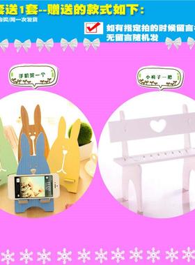 学生开学礼物田园家居摆件新房间装饰品隔板摆设树脂吊脚娃娃大头