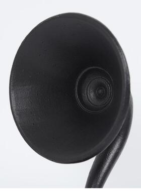 现代音主仿真立式黑胶古唱001片机留声机样乐题板复间售楼处书房