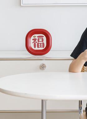 wozoom屋准客厅高档装饰品玄关客厅电视柜酒柜福气满满桌面摆件