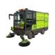 Leaf collection double bucket driving sweeper pressure spray sweeper factory property electric sweeper