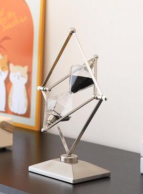 创意沙漏计时器摆件高级感轻奢高档客厅酒柜家居办公室装饰工艺品