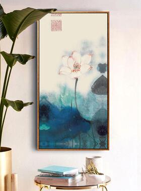 必画画中国风中式挂画客厅装AXL-345饰画新式沙发背景壁酒中软店