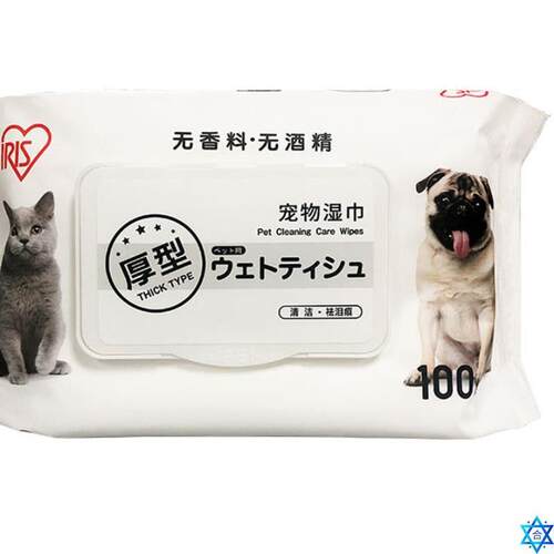 Pet wipes 100 * 4 package dog deodorant to tears wet - 图2