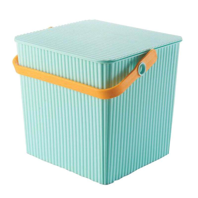 正方形水桶塑料桶立式收纳桶凳可坐洗浴篮手提加厚洗澡桶带盖高深,淘宝优惠券,粉丝福利购,淘宝优惠卷