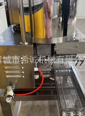 商用连续式成型机调味鸡块成型机鱼排虾饼成型机食品机械源头厂家