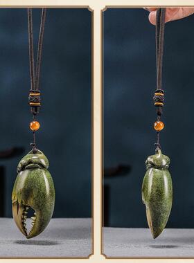 全铜手钳把件《手中有钱》螃蟹手把件男士把玩解压情绪稳定