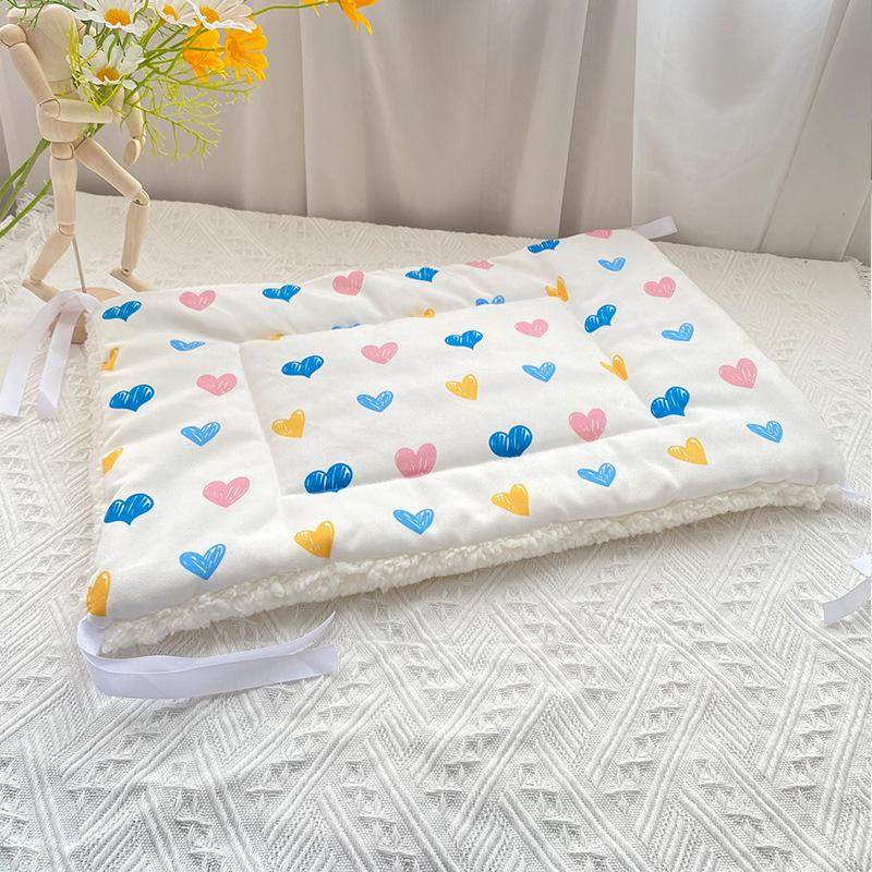 猫窝狗窝垫子冬季保暖冬天小被子加厚狗垫子猫垫子宠物毛毯睡觉用,淘宝优惠券,粉丝福利购,淘宝优惠卷