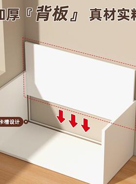 带锁柜子小迷型收纳储物箱文件柜带钥柜匙儿FS759005童加锁你木柜