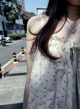 甜食系列2022春夏新品 压扁糖果欧泊石精致项链小众原创时尚好友